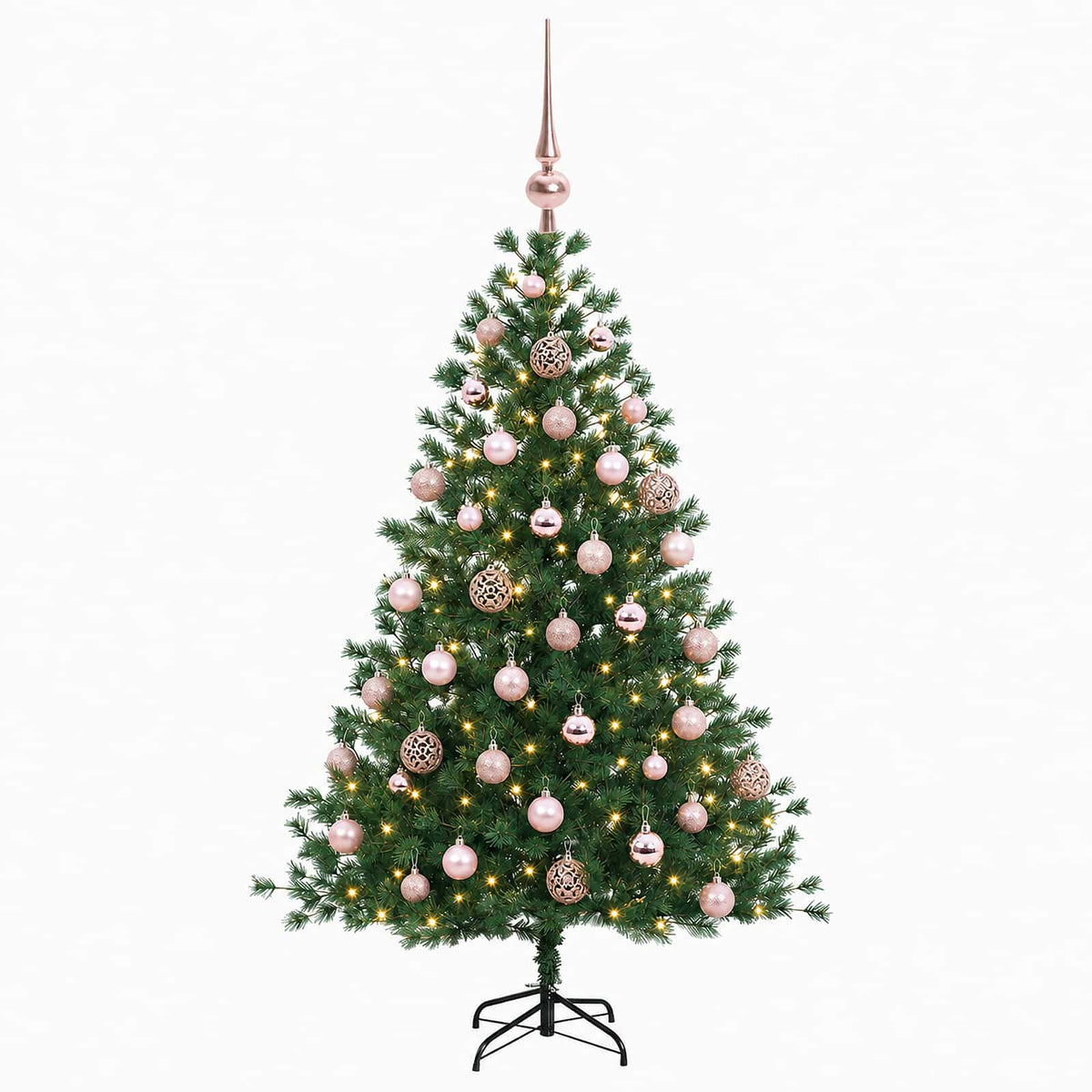 Dirbtinė kalėdinė eglutė su rutuliuku 120 cm 150 LED