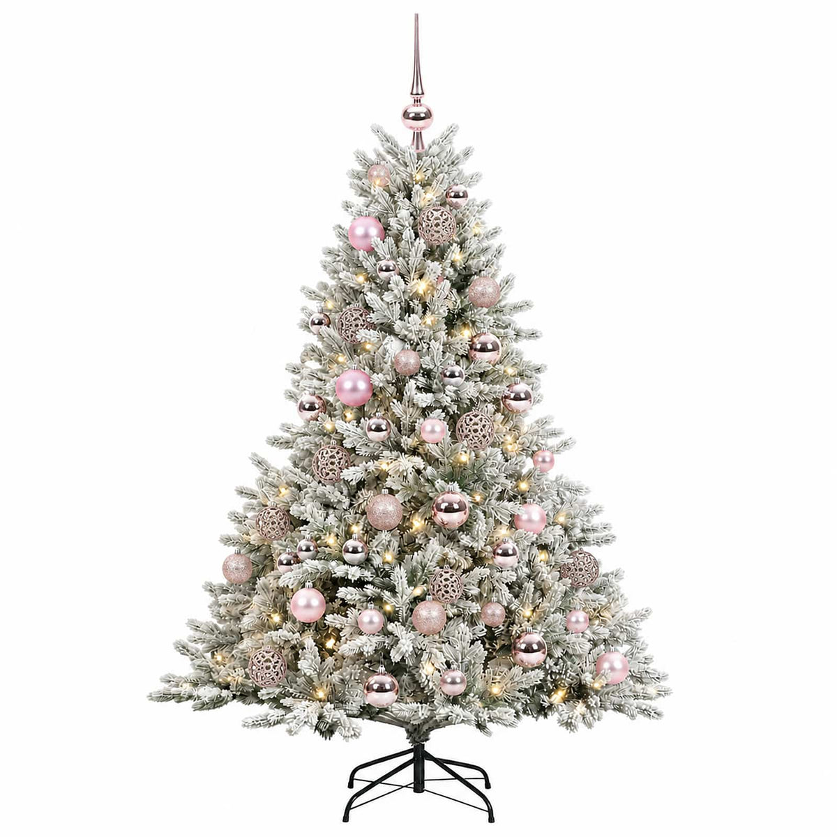 Dirbtinė kalėdinė eglutė su rutuliuku 150 cm 150 LED