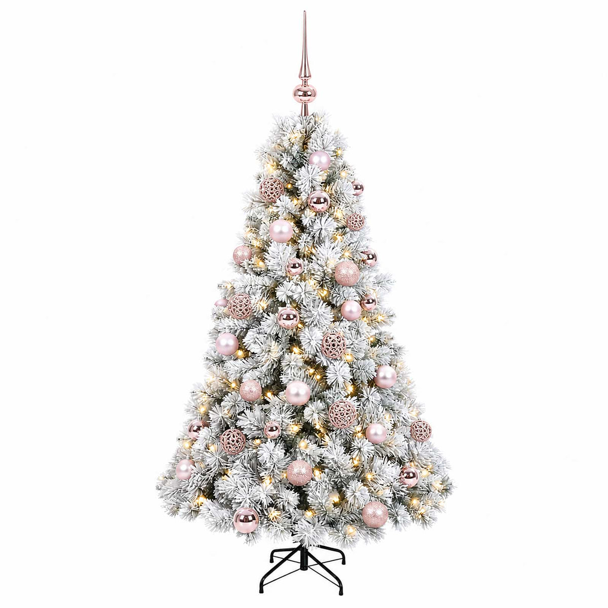 Dirbtinė kalėdinė eglutė su rutuliuku 120 cm 150 LED