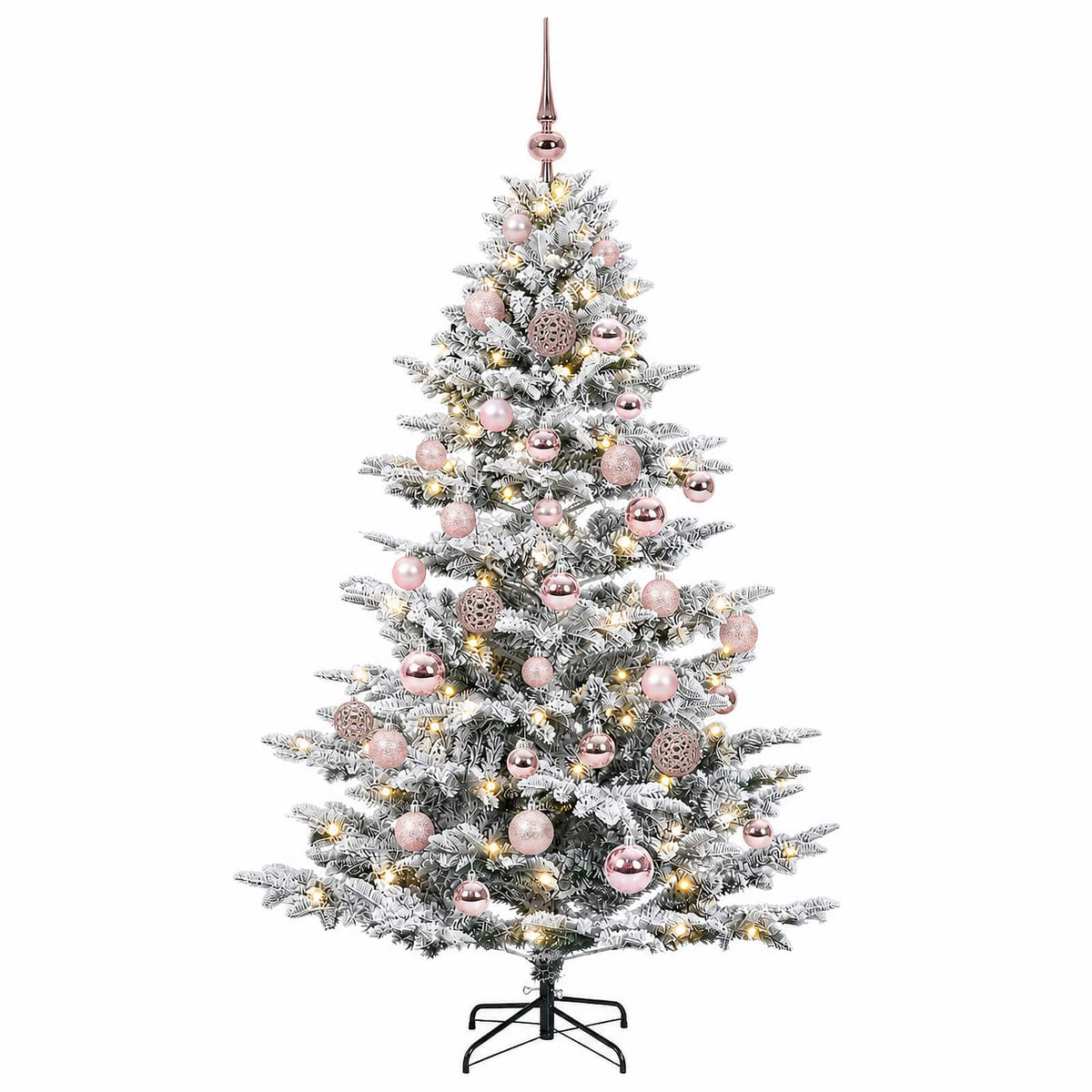 Dirbtinė kalėdinė eglutė su rutuliuku 120 cm 150 LED