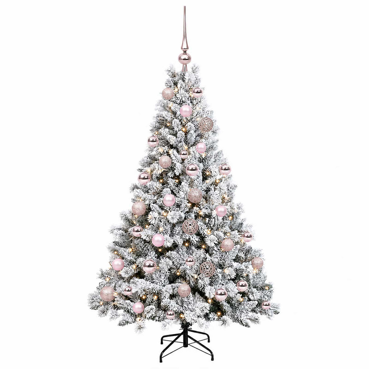Dirbtinė kalėdinė eglutė su rutuliuku 120 cm 150 LED