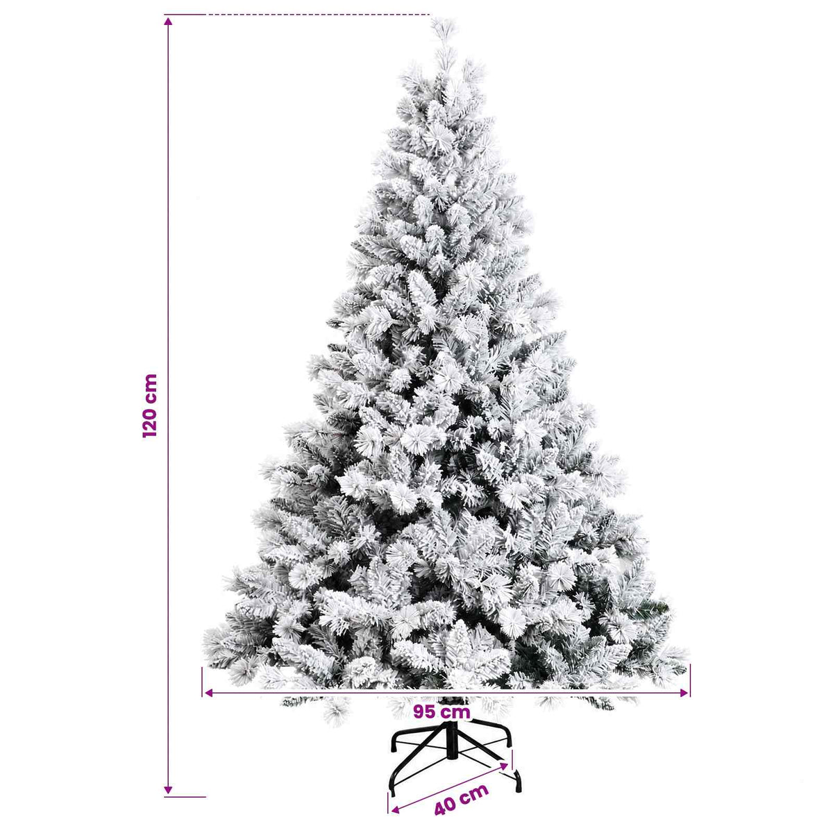 Dirbtinė kalėdinė eglutė su rutuliuku 120 cm 150 LED