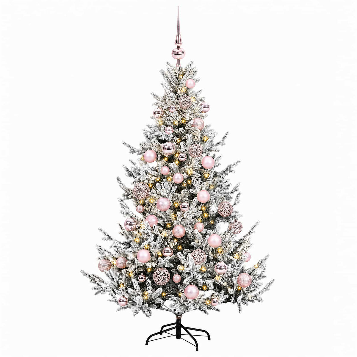 Dirbtinė kalėdinė eglutė su rutuliuku 150 cm 150 LED