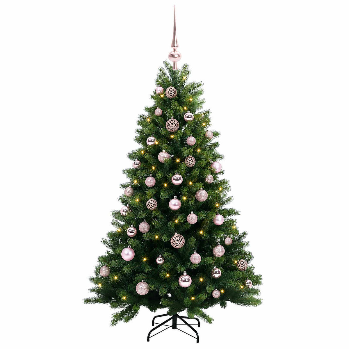 Dirbtinė Kalėdų eglutė su burbulais 150 cm 150 LED Šilta balta