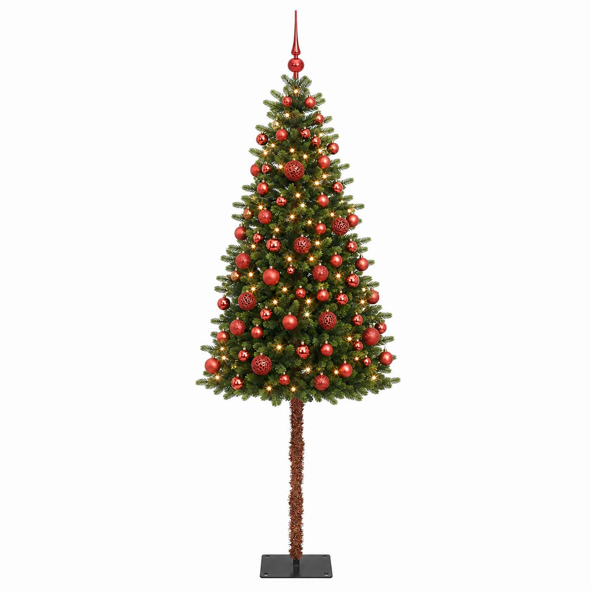 Dirbtinė Kalėdų eglutė su burbulais 120 cm 150 LED Šilta balta