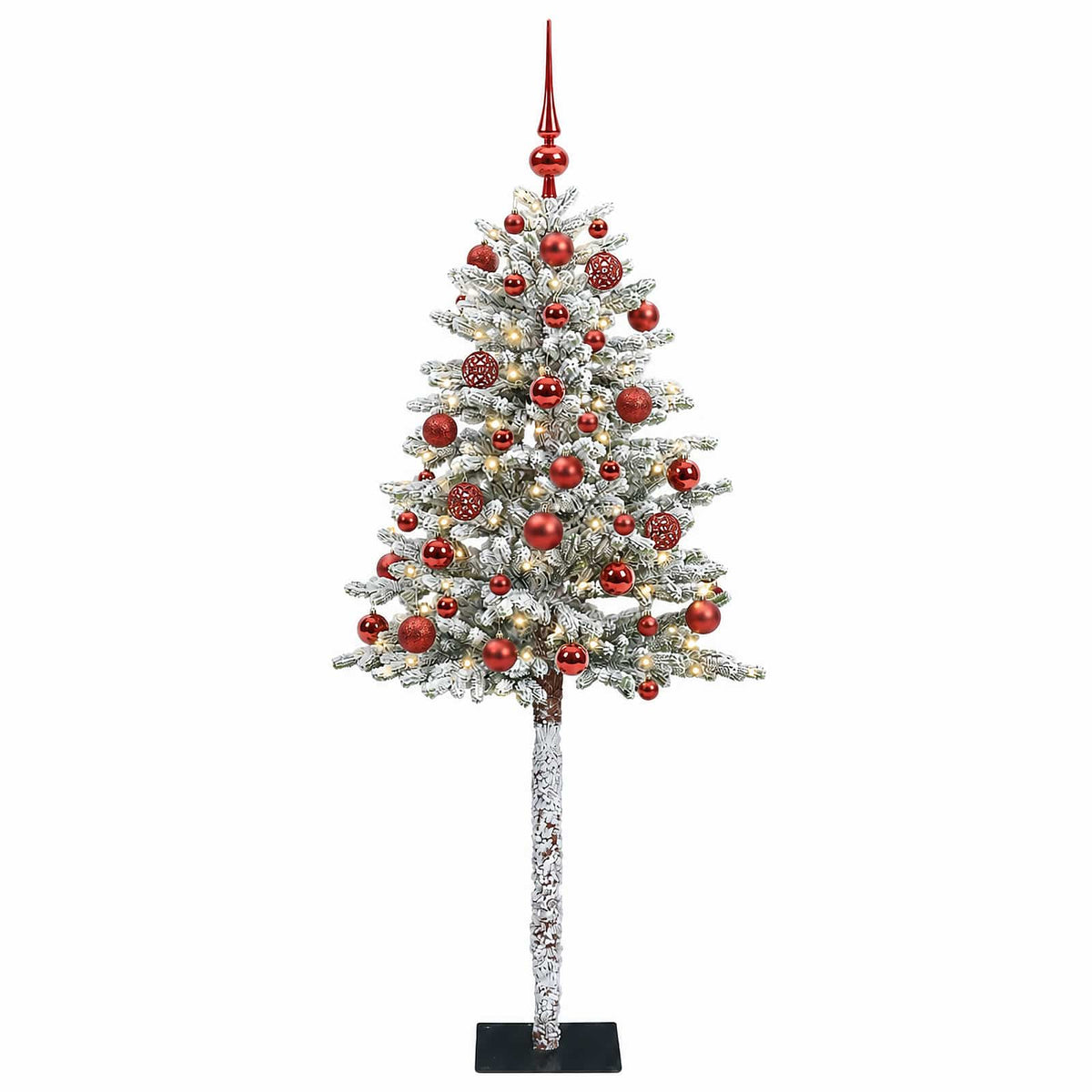 Dirbtinė Kalėdų eglutė su burbulais 120 cm 150 LED Šilta balta