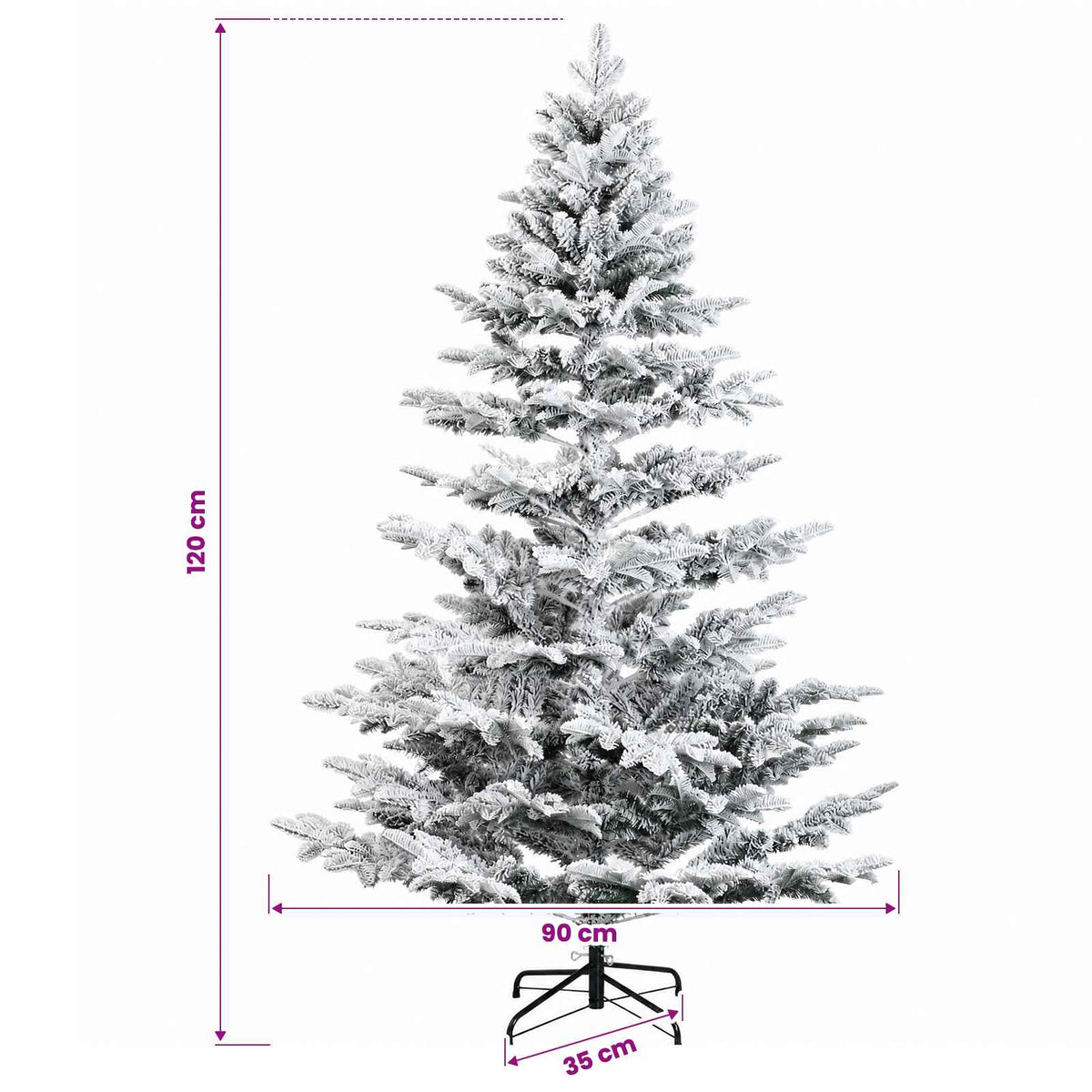 Dirbtinė kalėdinė eglutė su rutuliuku 120 cm 150 LED