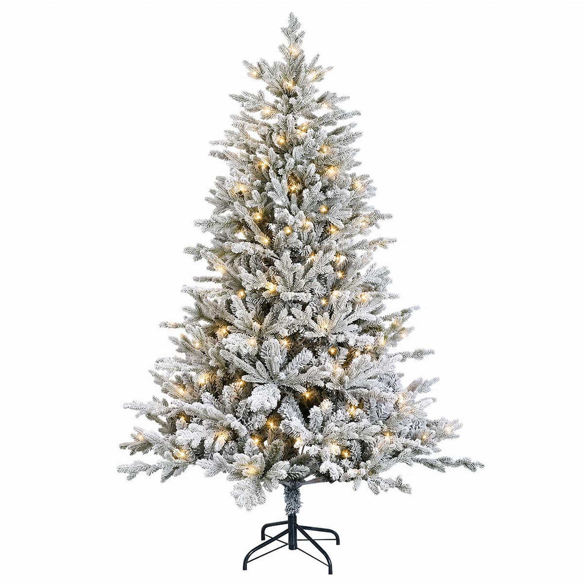 Dirbtinė Sulankstoma Kalėdų Eglutė 180 cm 300 LED Šilta balta