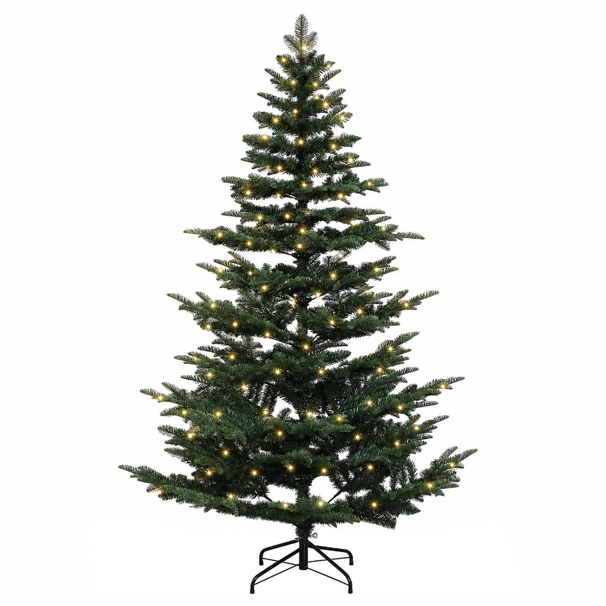 Dirbtinė Sulankstoma Kalėdų Eglutė 180 cm 300 LED Šilta balta