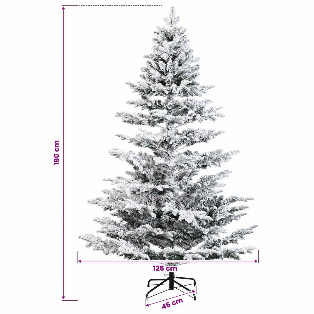 Dirbtinė Sulankstoma Kalėdų Eglutė 180 cm 300 LED Šilta balta