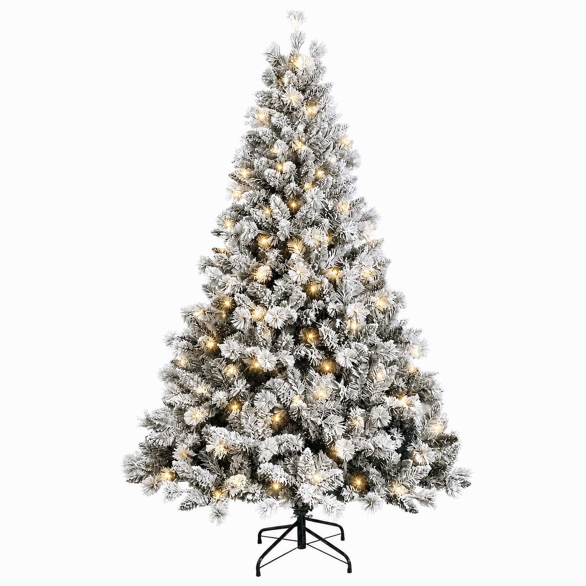 Dirbtinė Sulankstoma Kalėdų Eglutė 180 cm 300 LED Šilta balta