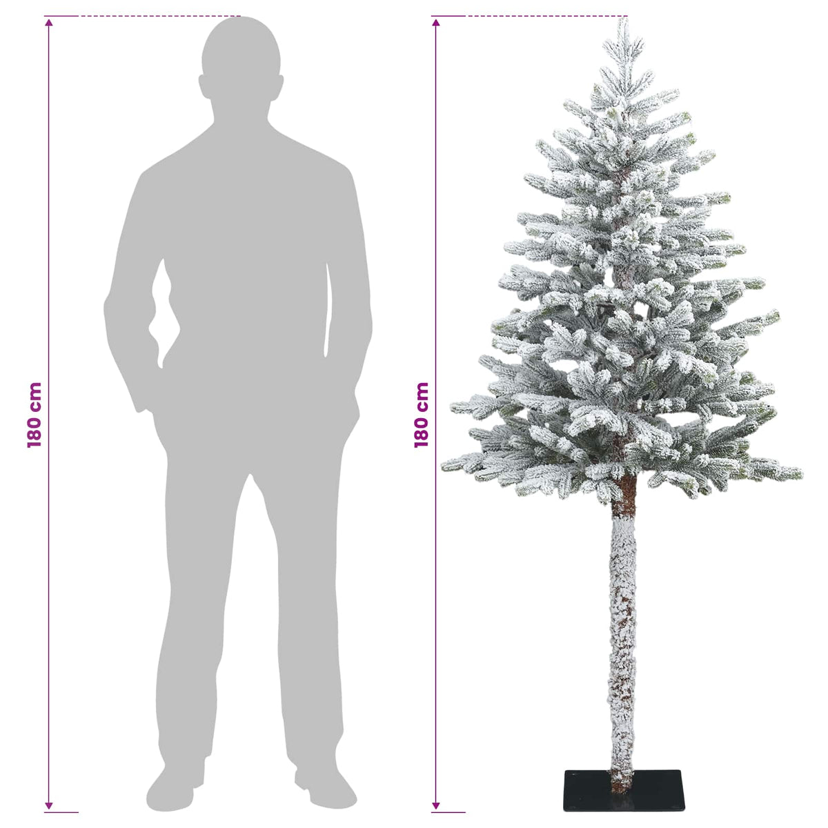 Dirbtinė Sulankstoma Kalėdų Eglutė 180 cm 300 LED Šilta balta