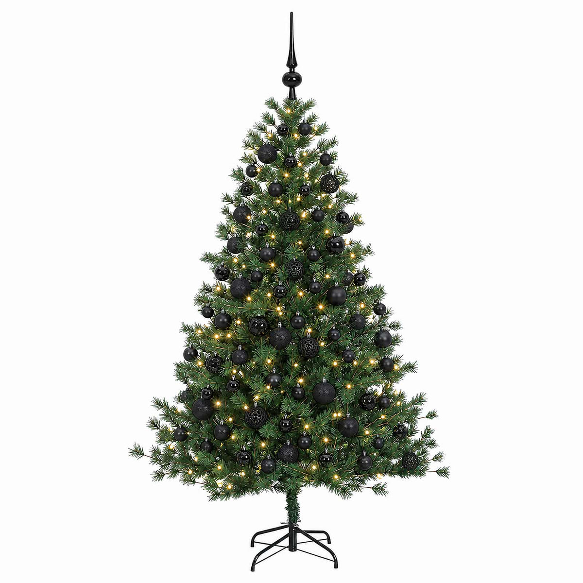 Dirbtinė kalėdinė eglutė su rutuliuku 180 cm 300 LED