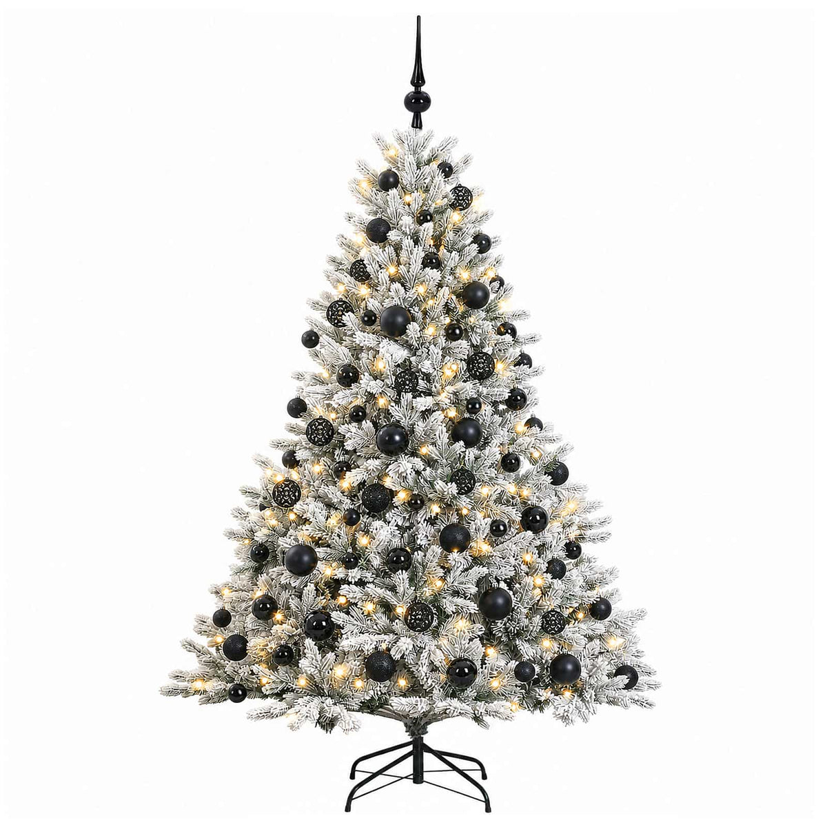 Dirbtinė kalėdinė eglutė su rutuliuku 180 cm 300 LED