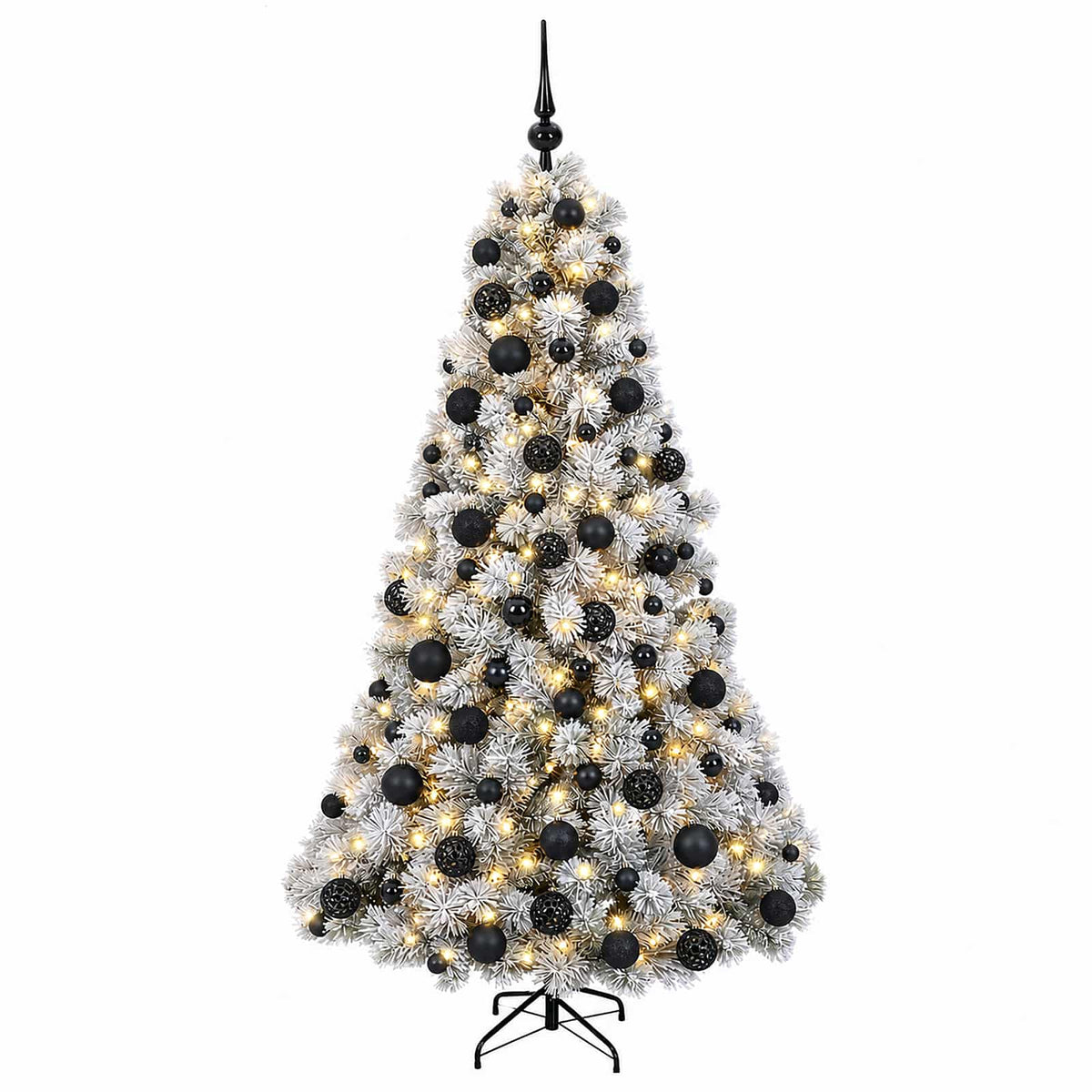 Dirbtinė kalėdinė eglutė su rutuliuku 210 cm 300 LED