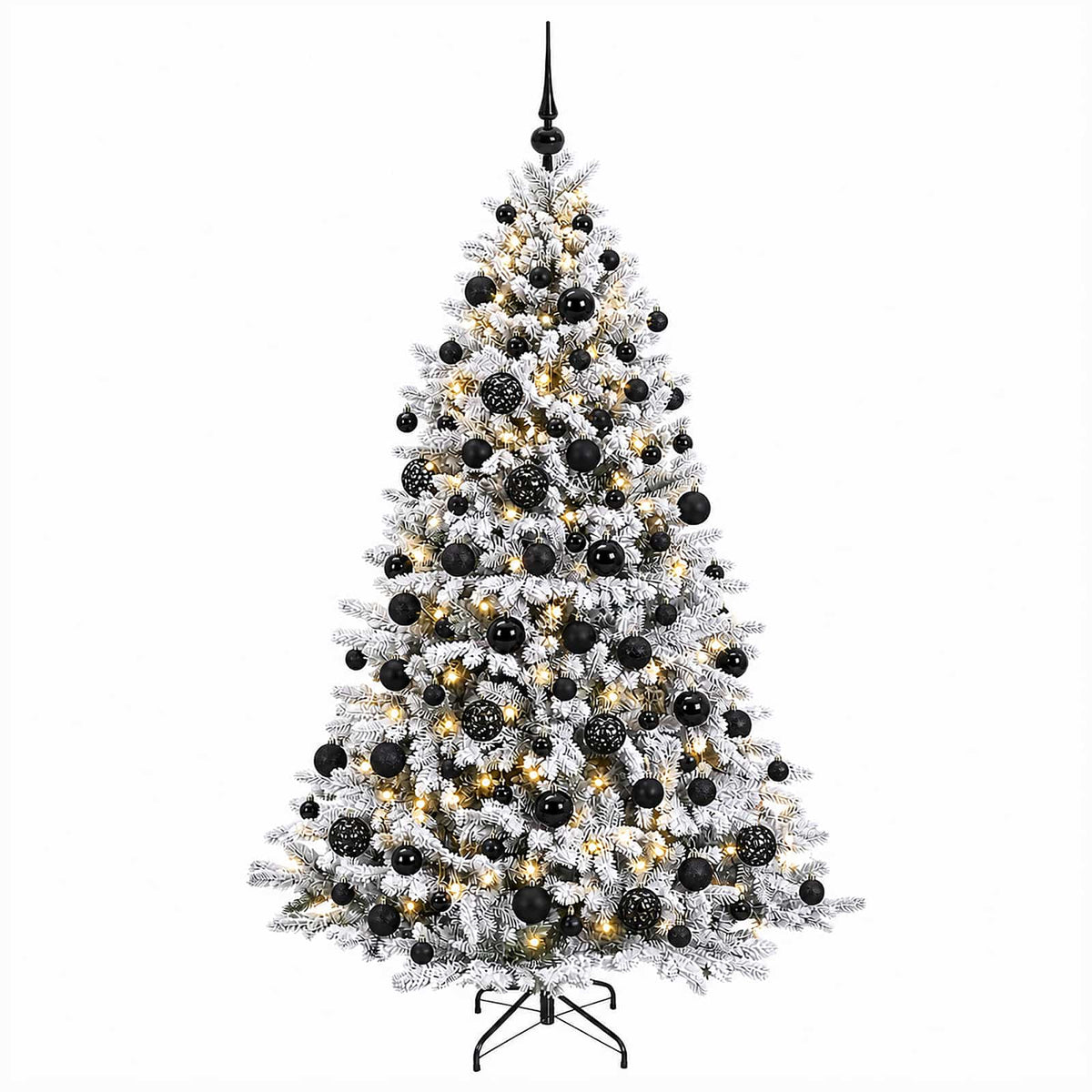 Dirbtinė kalėdinė eglutė su rutuliuku 180 cm 300 LED