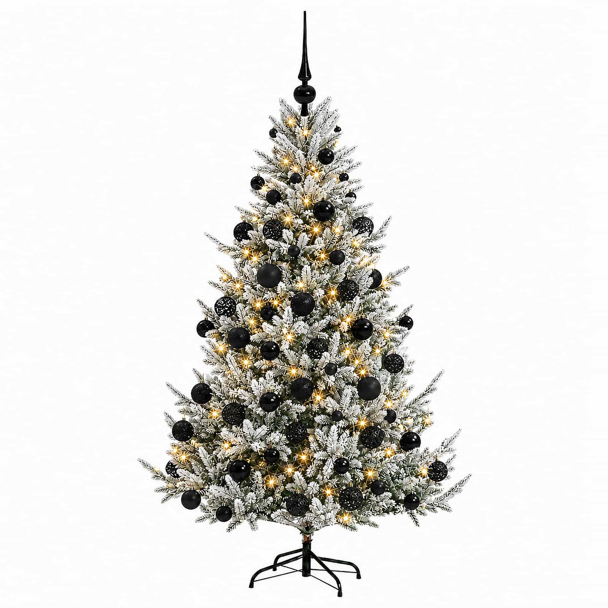 Dirbtinė kalėdinė eglutė su rutuliuku 210 cm 300 LED