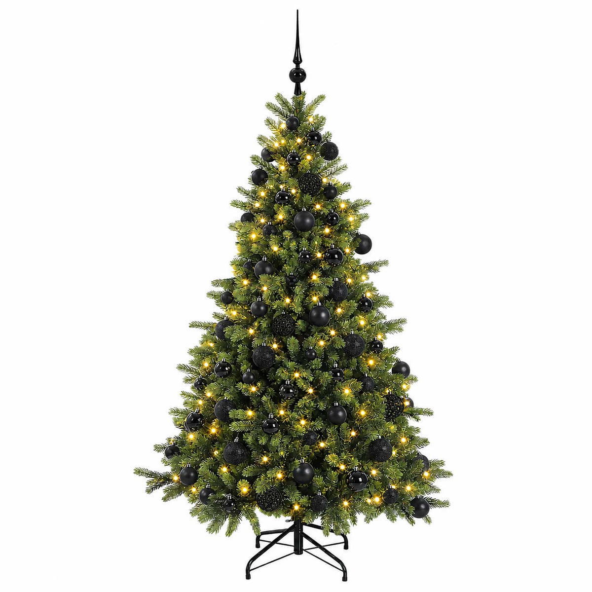 Dirbtinė kalėdinė eglutė su rutuliuku 240 cm 300 LED
