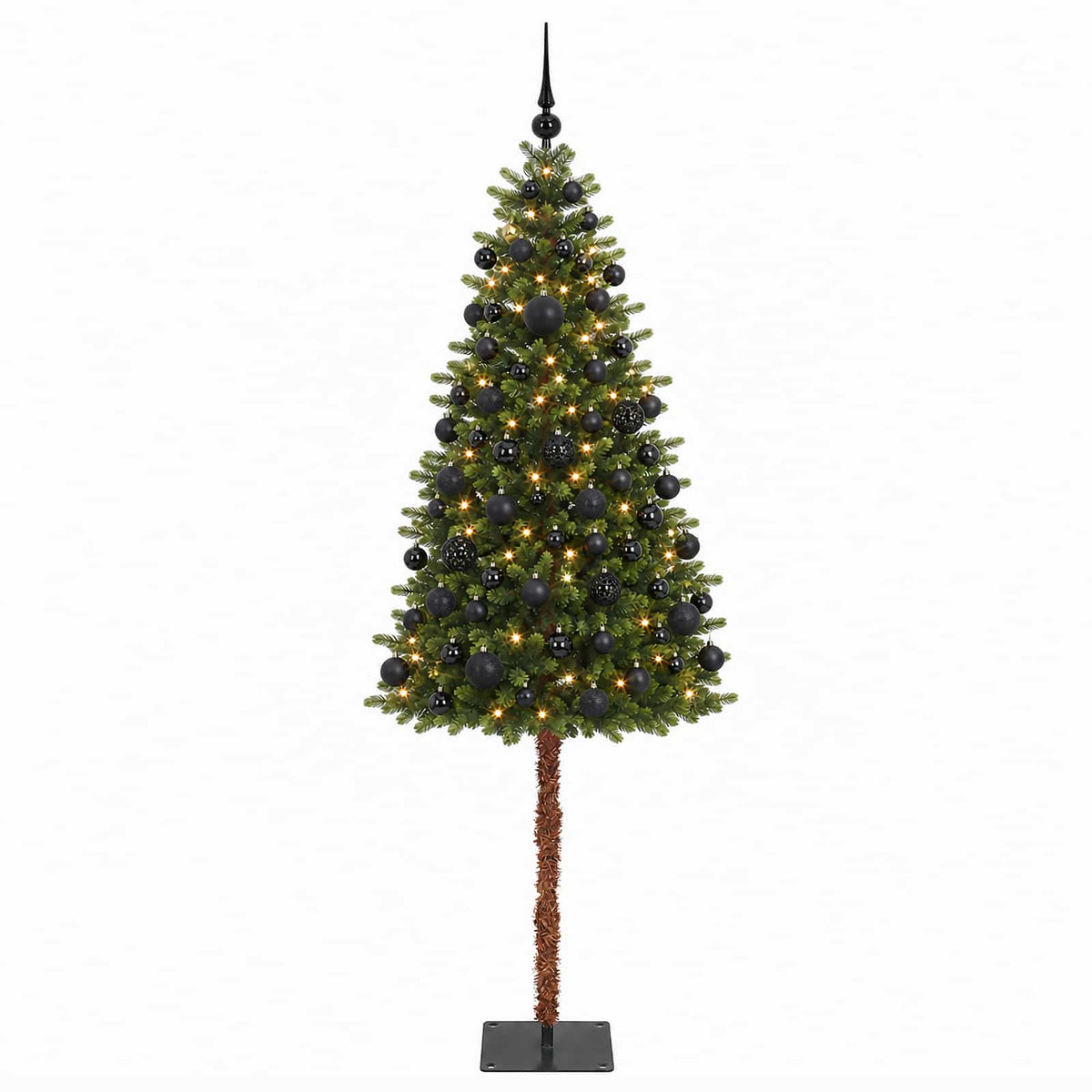 Dirbtinė Kalėdų eglutė su burbulais 180 cm 300 LED Šilta balta