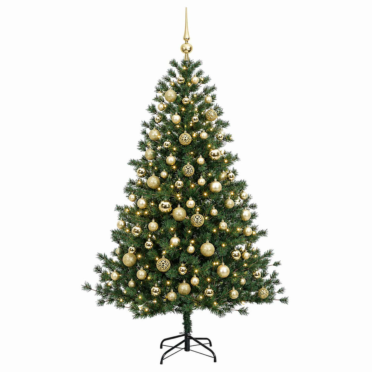 Dirbtinė kalėdinė eglutė su rutuliuku 240 cm 300 LED
