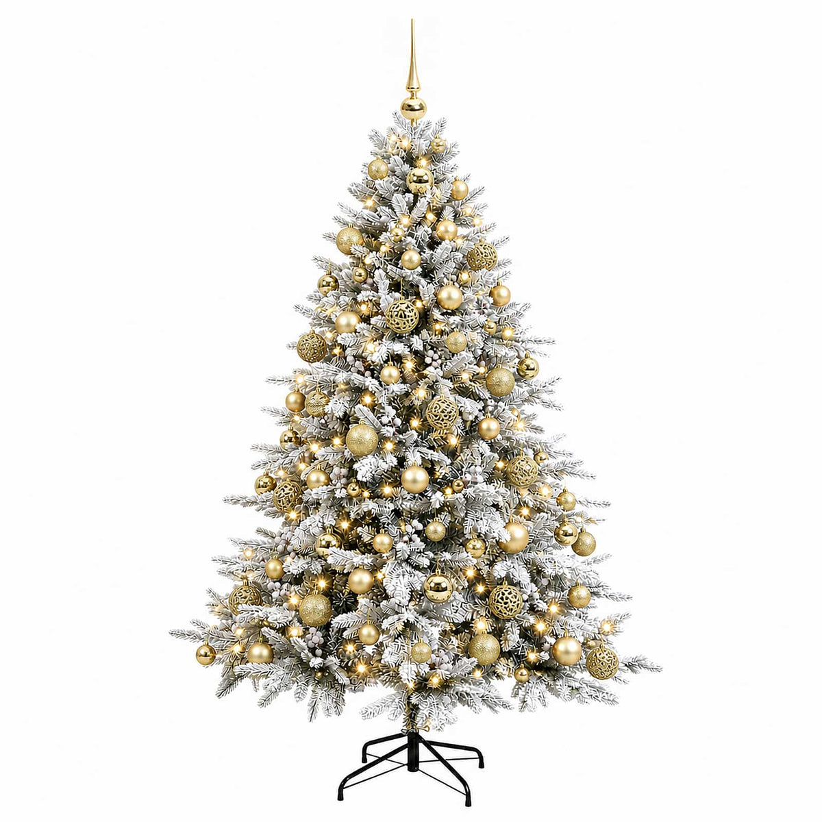 Dirbtinė kalėdinė eglutė su rutuliuku 240 cm 300 LED