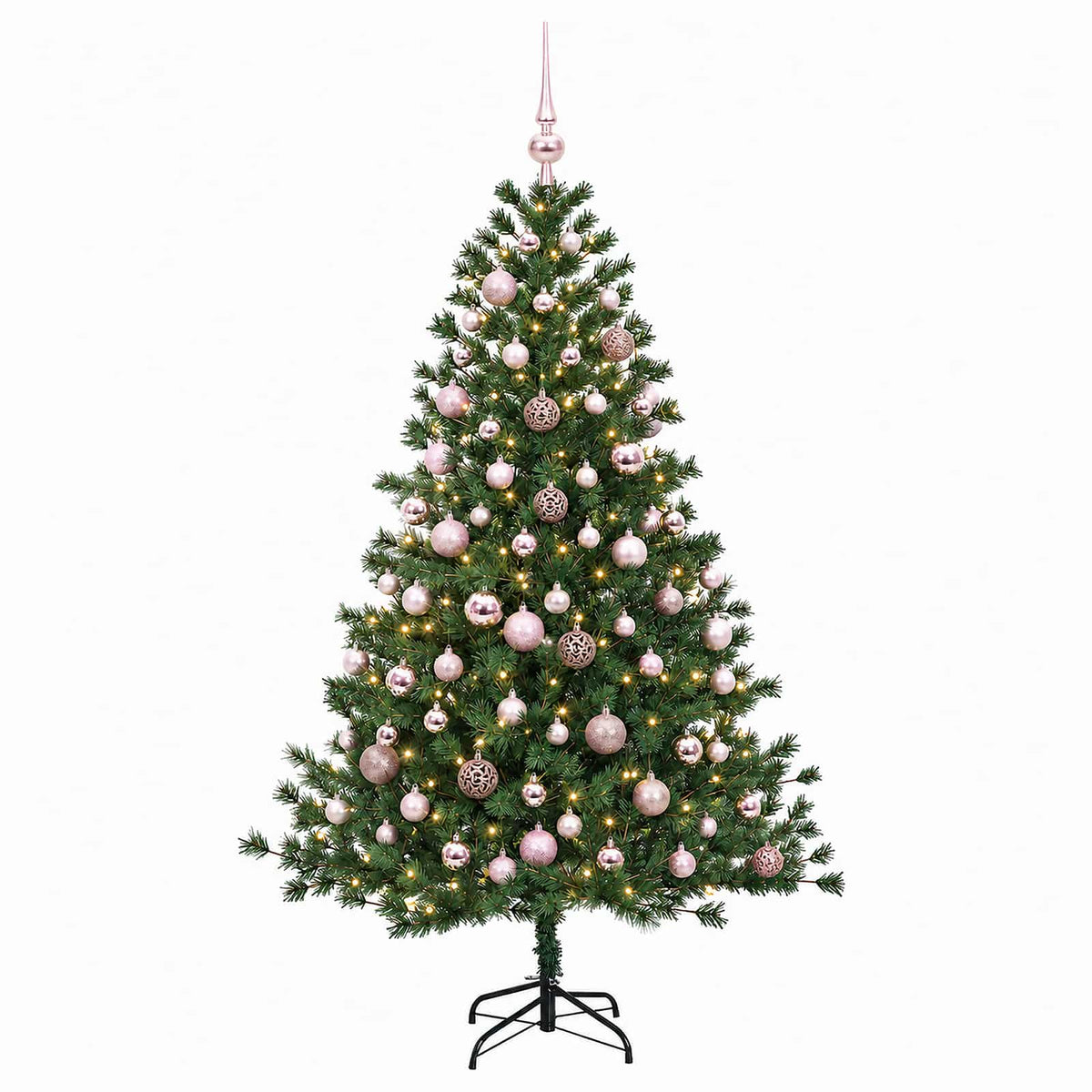 Dirbtinė kalėdinė eglutė su rutuliuku 180 cm 300 LED