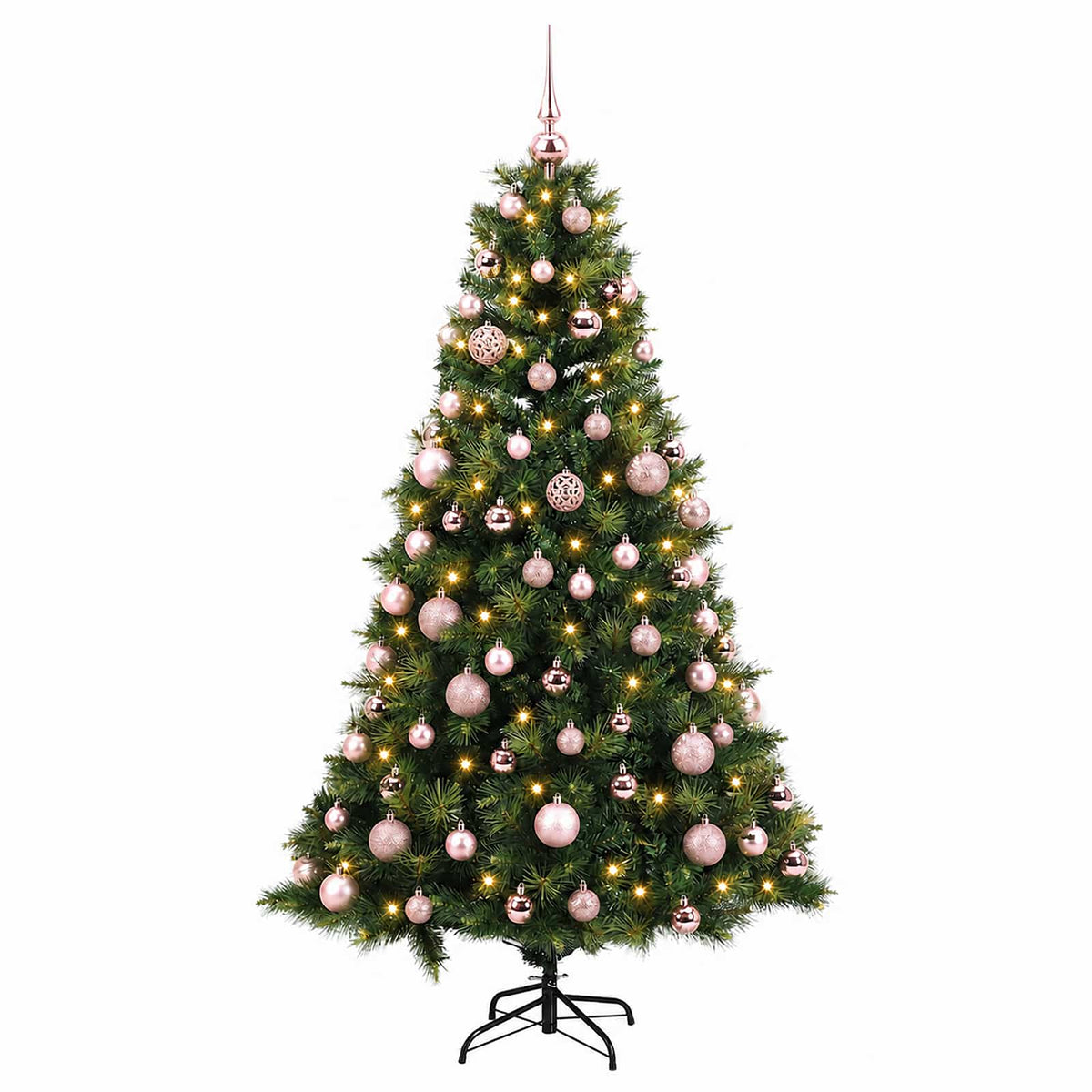 Dirbtinė kalėdinė eglutė su rutuliuku 180 cm 300 LED