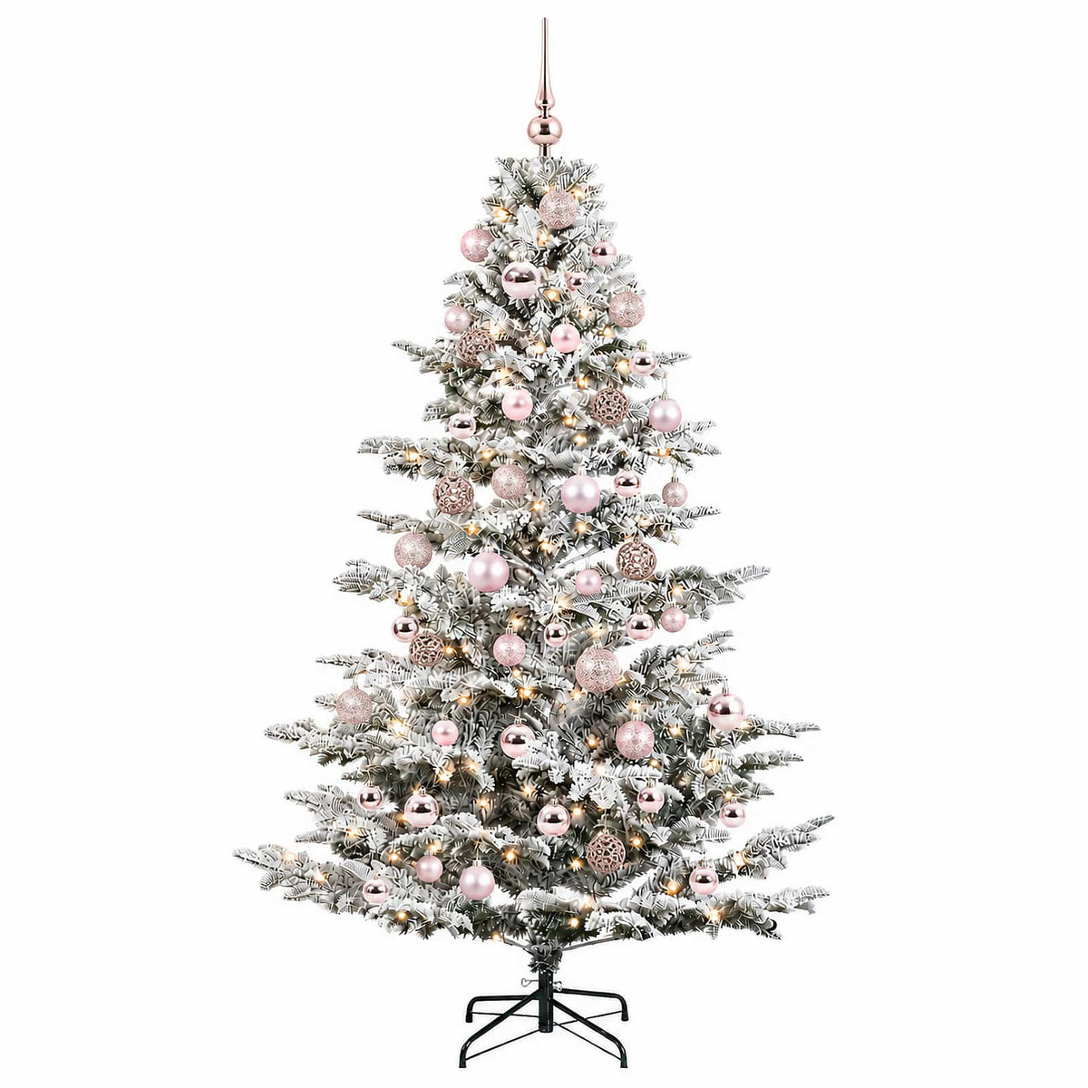 Dirbtinė kalėdinė eglutė su rutuliuku 210 cm 300 LED