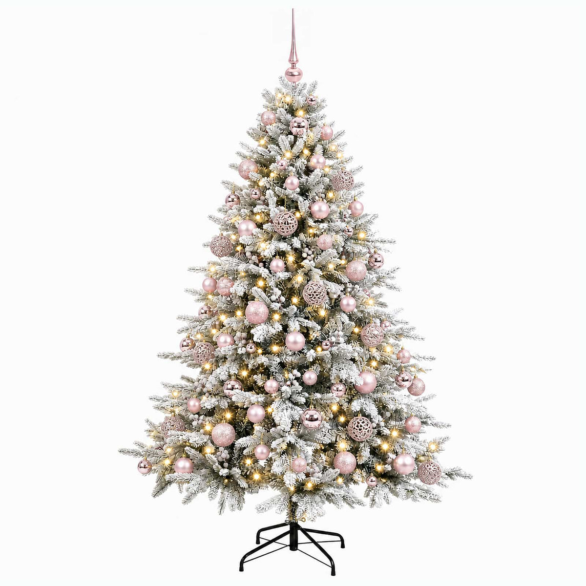 Dirbtinė kalėdinė eglutė su rutuliuku 180 cm 300 LED