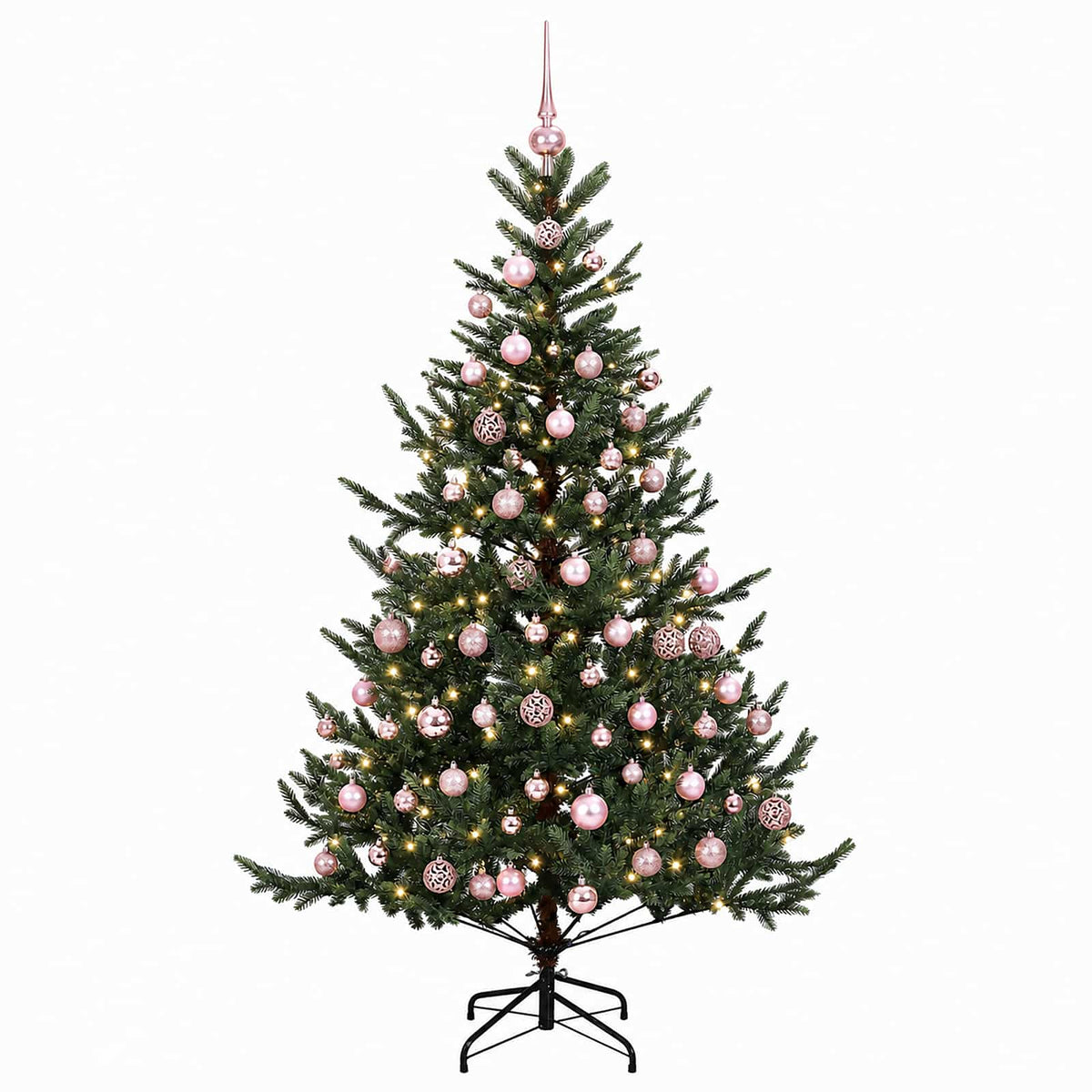 Dirbtinė kalėdinė eglutė su rutuliuku 180 cm 300 LED