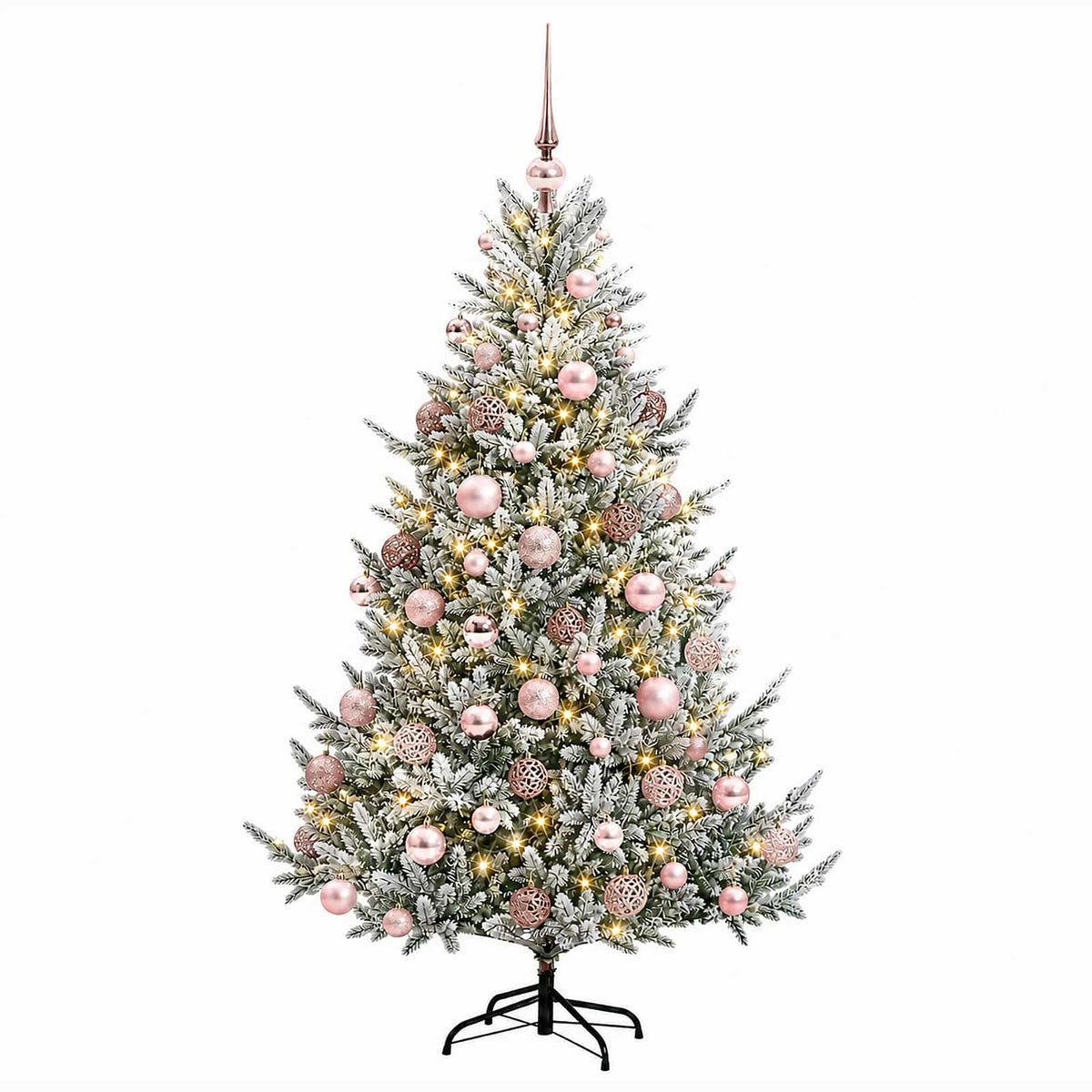 Dirbtinė kalėdinė eglutė su rutuliuku 210 cm 300 LED