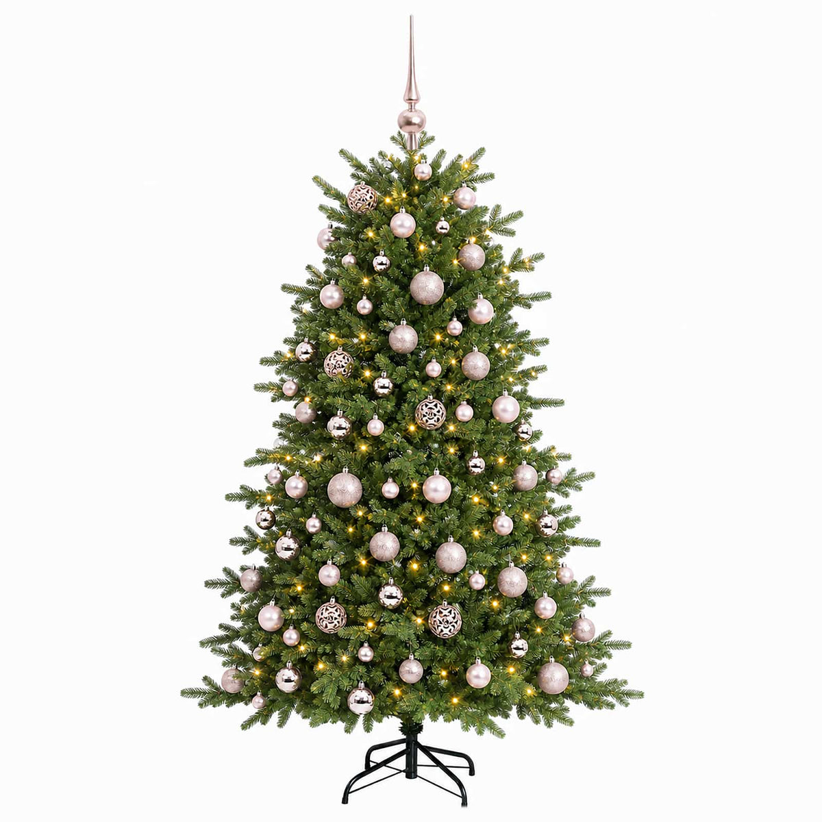 Dirbtinė kalėdinė eglutė su rutuliuku 210 cm 300 LED