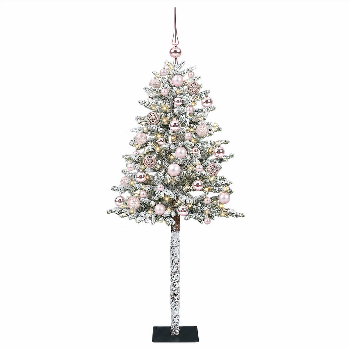 Dirbtinė Kalėdų eglutė su burbulais 180 cm 300 LED Šilta balta