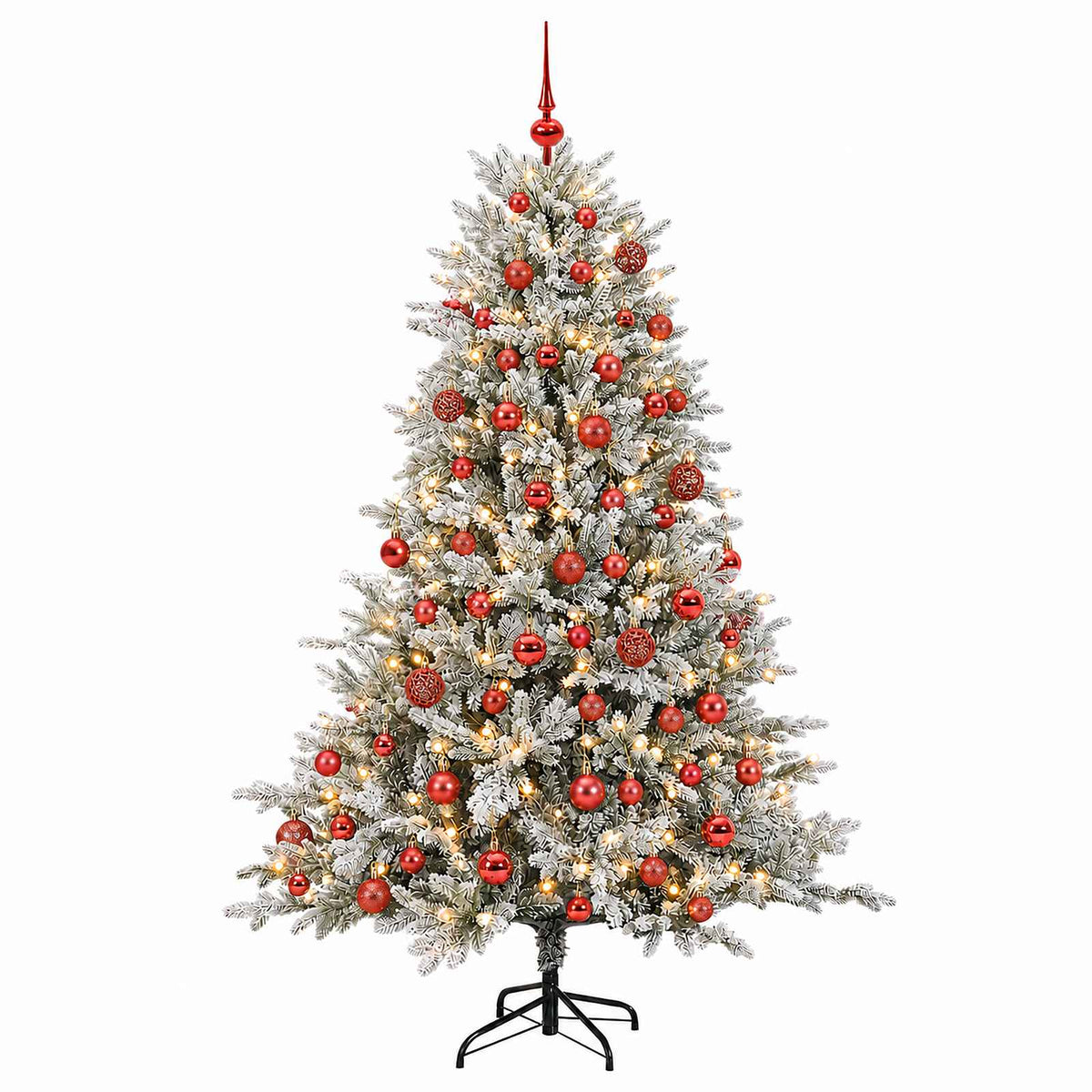 Dirbtinė kalėdinė eglutė su rutuliuku 240 cm 300 LED
