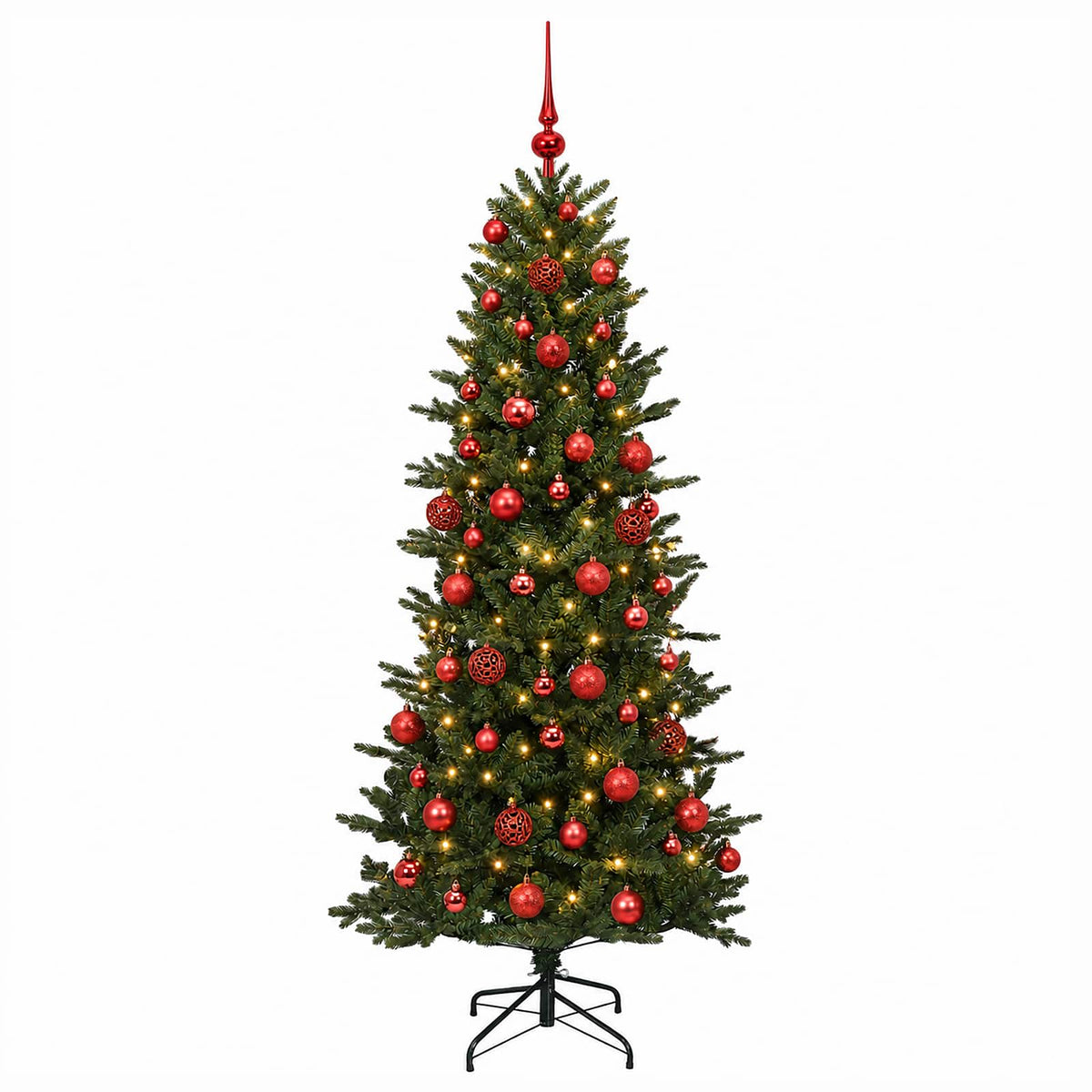 Dirbtinė kalėdinė eglutė su rutuliuku 240 cm 300 LED