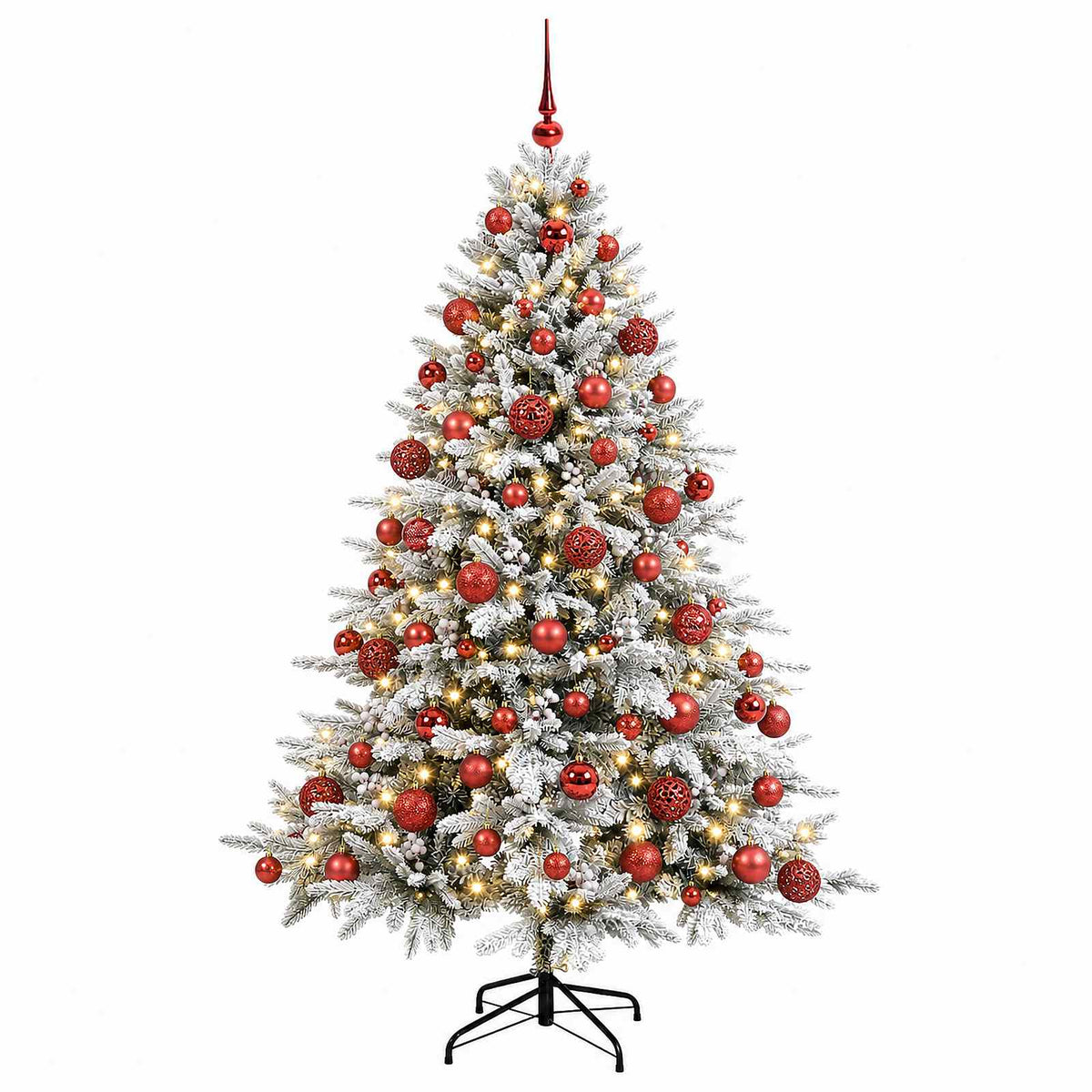 Dirbtinė kalėdinė eglutė su rutuliuku 240 cm 300 LED