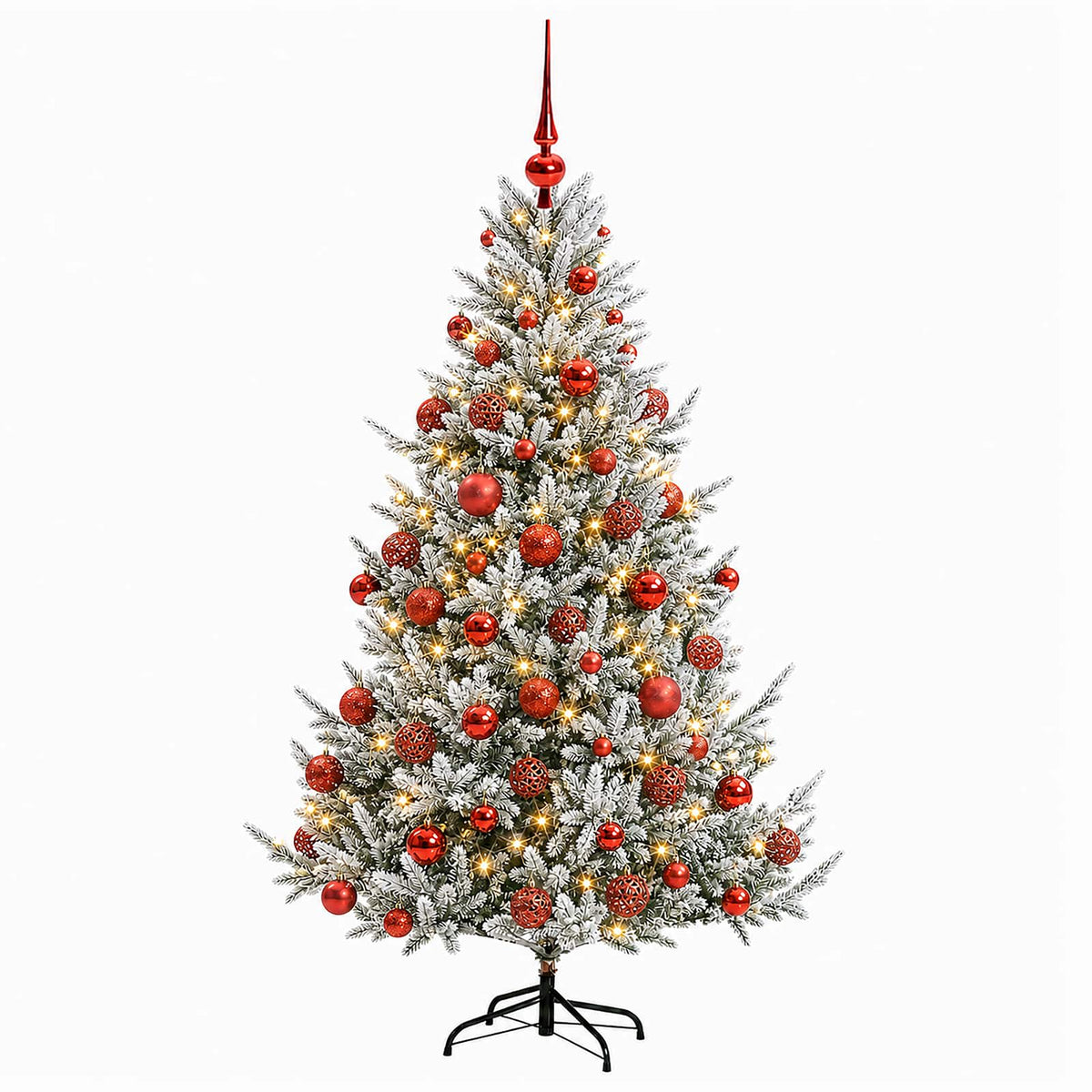 Dirbtinė kalėdinė eglutė su rutuliuku 210 cm 300 LED