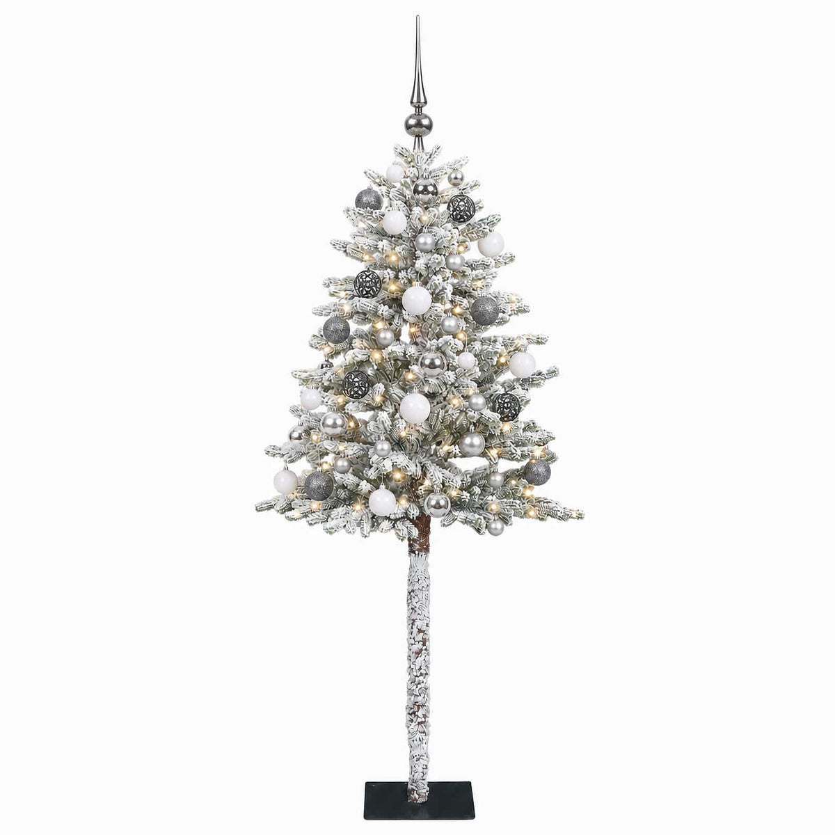 Dirbtinė Kalėdų eglutė su burbulais 180 cm 300 LED Šilta balta