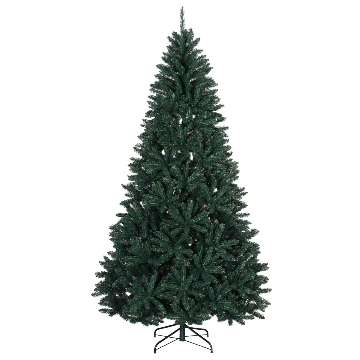 Dirbtinė lankstinė tamsiai žalia Kalėdų eglutė 270 cm 600 LED