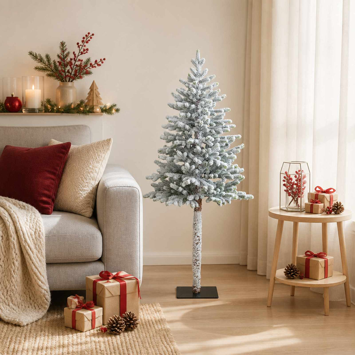 Dirbtinė Sulankstoma Kalėdų Eglutė 120 cm PVC ir metalas