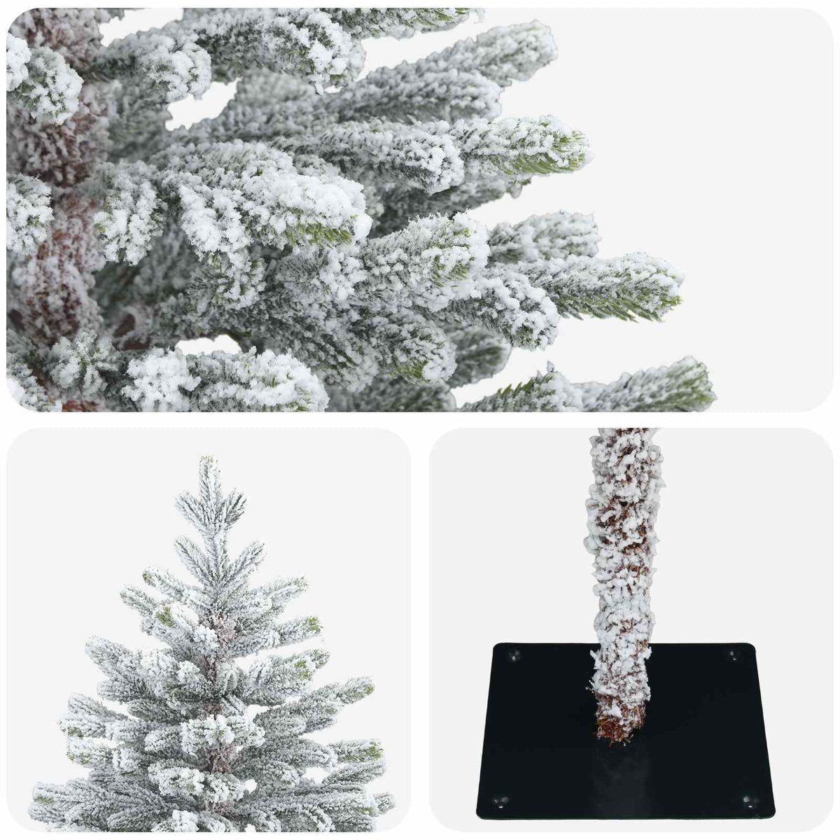 Dirbtinė Sulankstoma Kalėdų Eglutė 120 cm PVC ir metalas