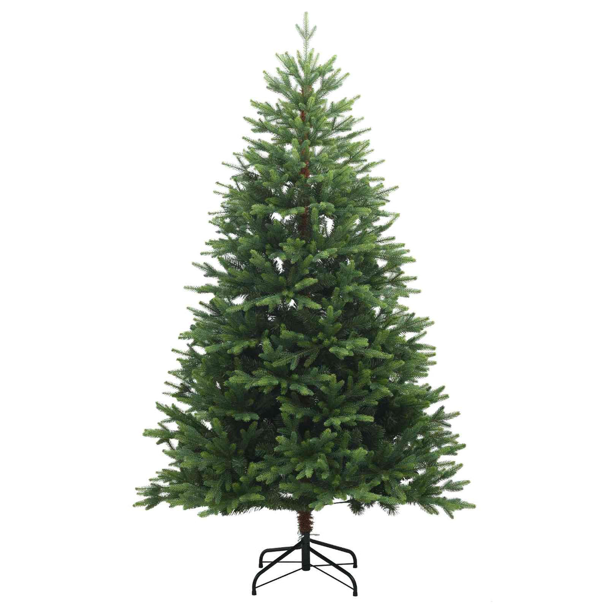 Dirbtinė Sulankstoma Kalėdų Eglutė 120 cm PVC ir metalas Žalia
