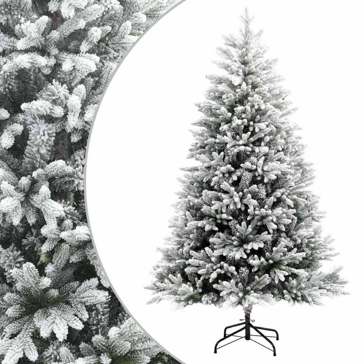 Dirbtinė Sulankstoma Kalėdų Eglutė 150 cm PVC ir metalas