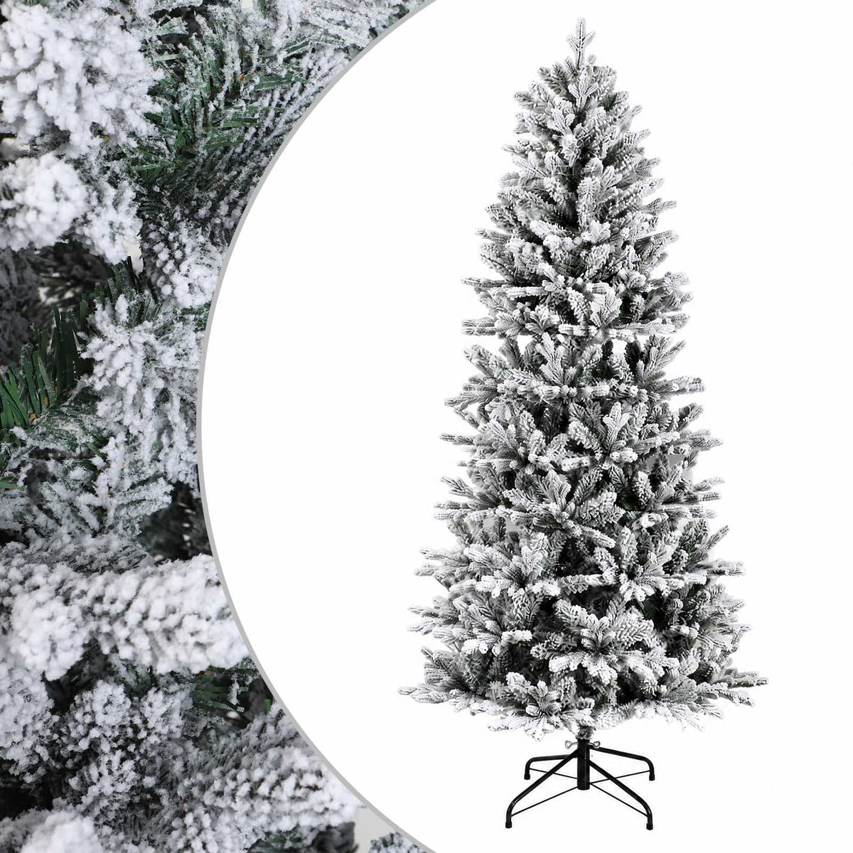 Dirbtinė Sulankstoma Kalėdų Eglutė 120 cm PVC ir PE