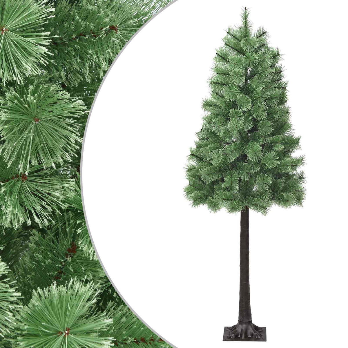Dirbtinė Sulankstoma Kalėdų Eglutė 150 cm PVC ir metalas Žalia