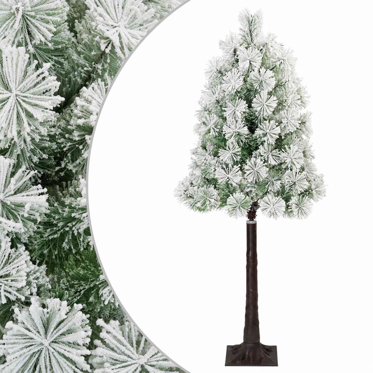 Dirbtinė Sulankstoma Kalėdų Eglutė 120 cm PVC ir metalas