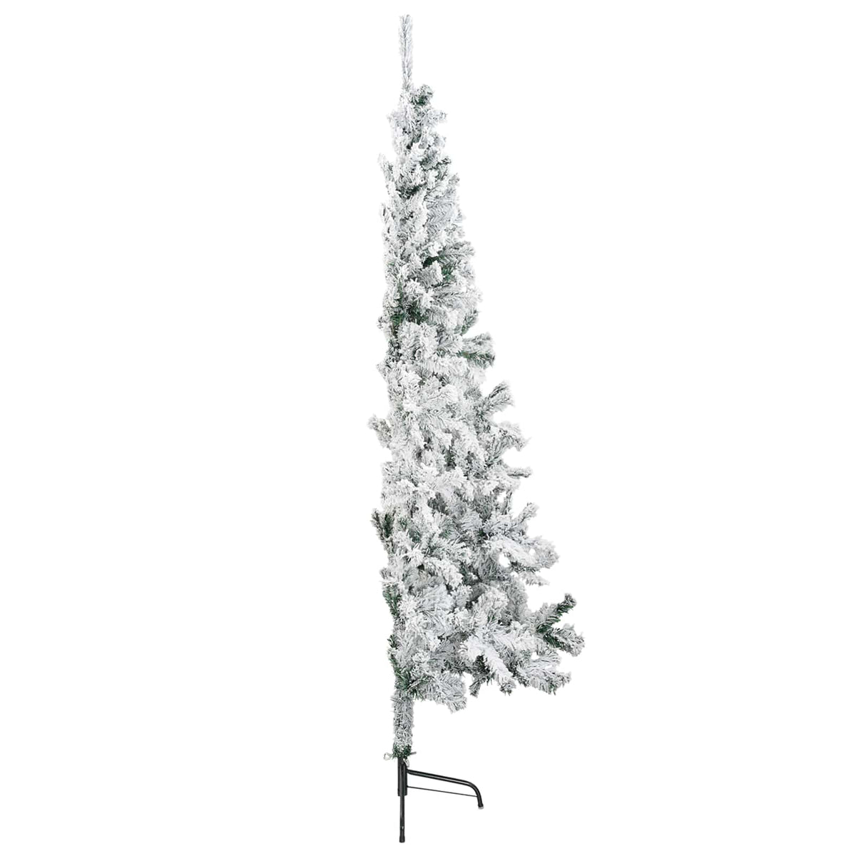 Dirbtinė Kalėdų eglutė 240 cm PVC ir Plienas Žalia ir balta