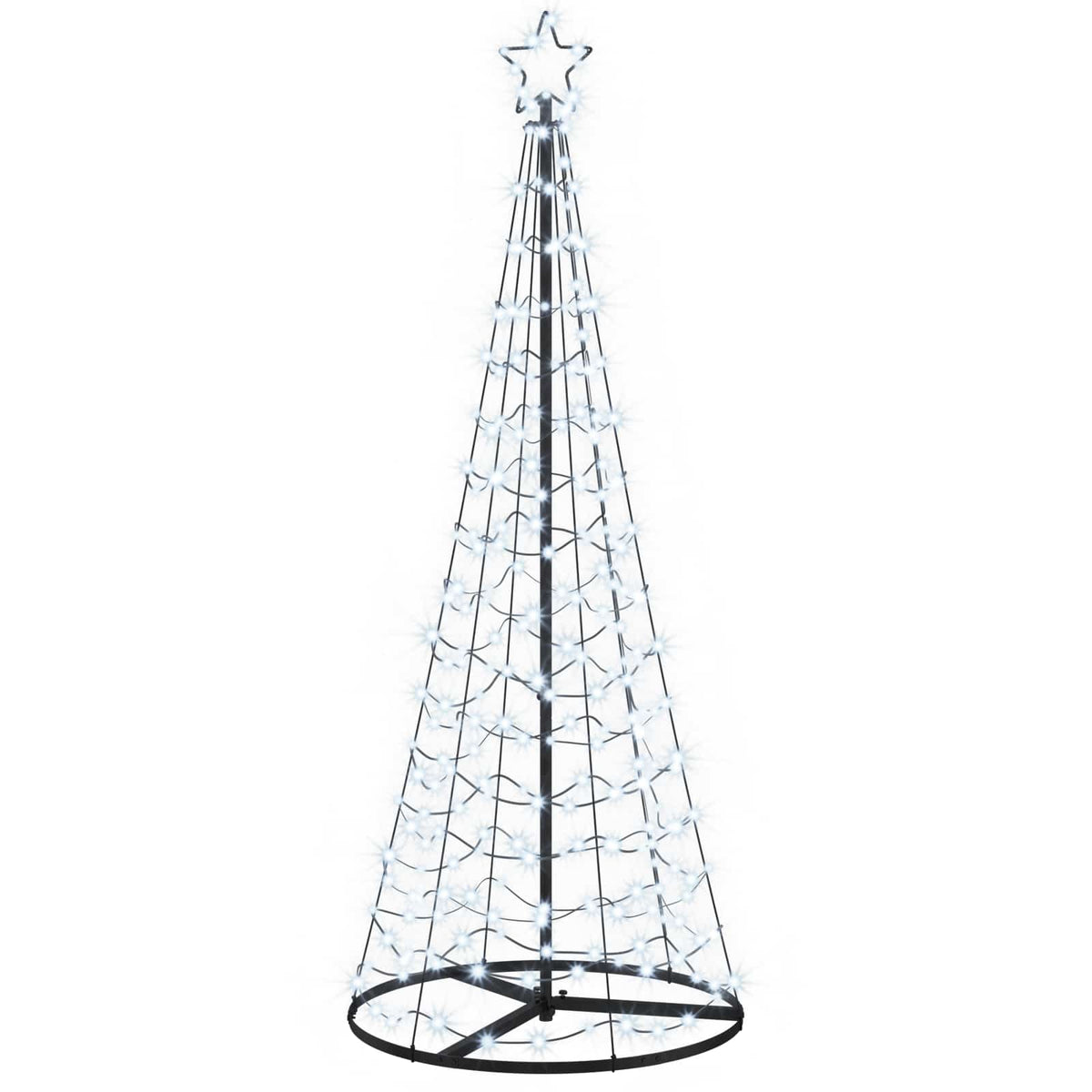 LED spiralinė Kalėdų eglutė su pagrindu EKENAS 180 cm 220 LED
