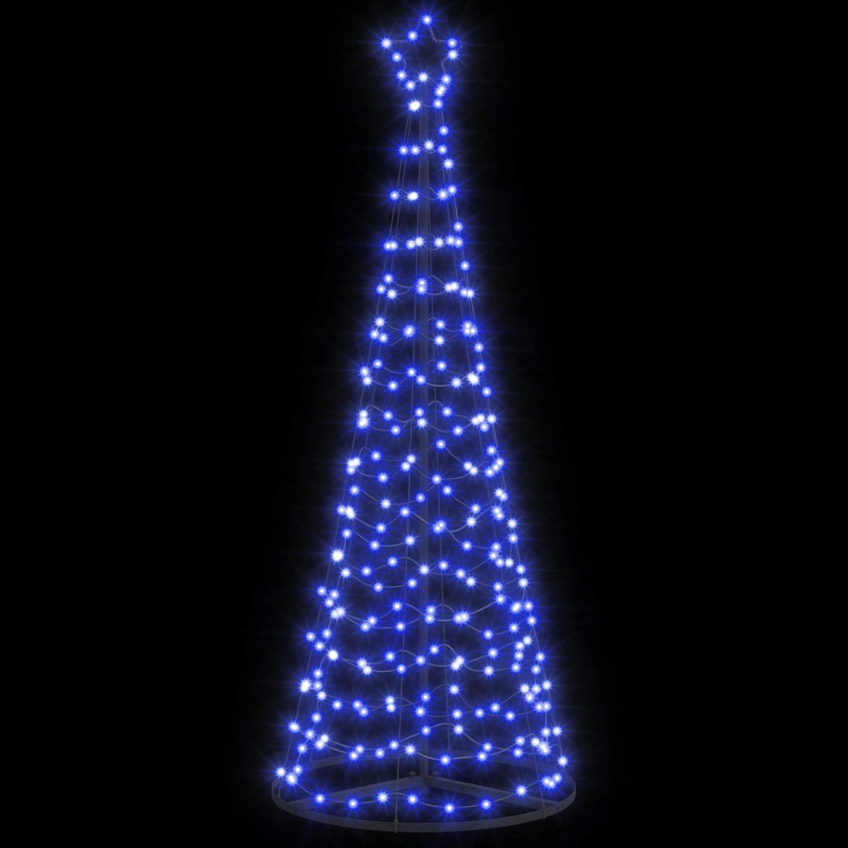 LED spiralinė Kalėdų eglutė su pagrindu EKENAS 180 cm 220 LED