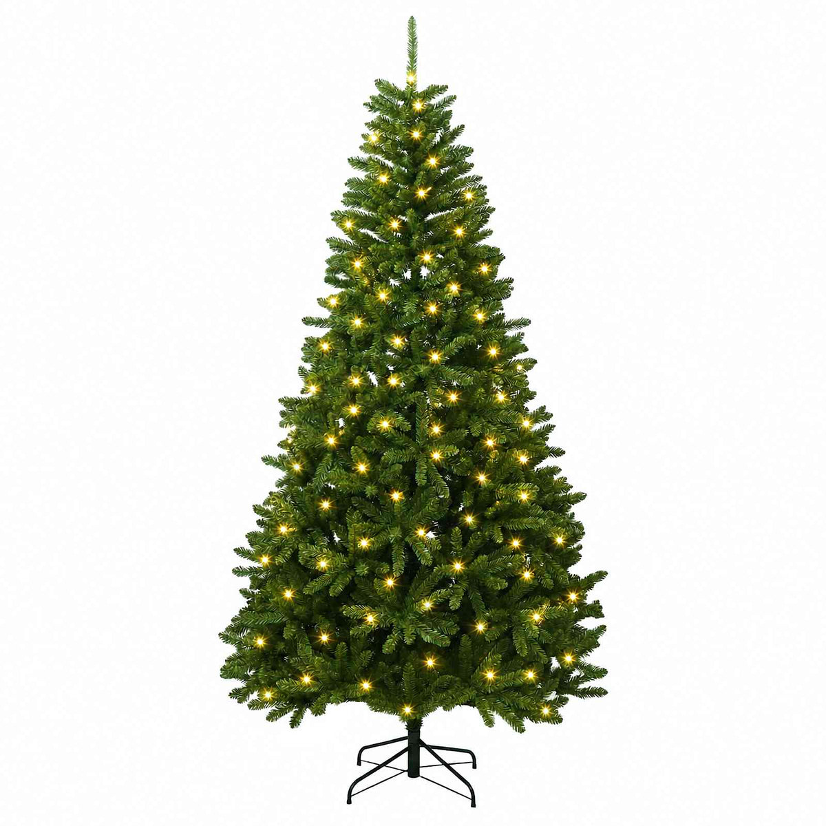 Dirbtinė Sulankstoma Kalėdų Eglutė 300 cm 1000 LED Šilta balta